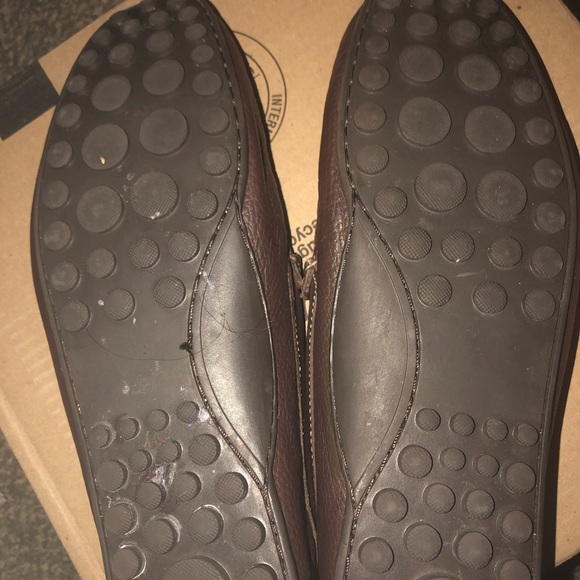 FlorSheim Brown Leather Loafers - Picture 5 of 6